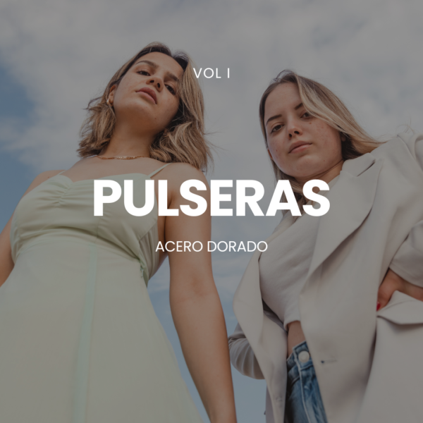 Pulseras Acero Dorado (Vol. 1)
